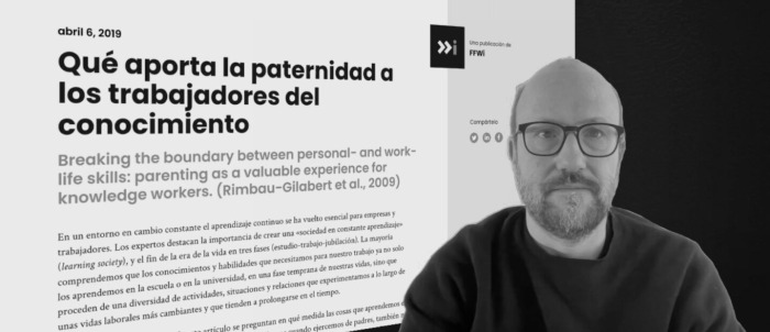 ¿Qué puede aportar la paternidad a los trabajadores del conocimiento?