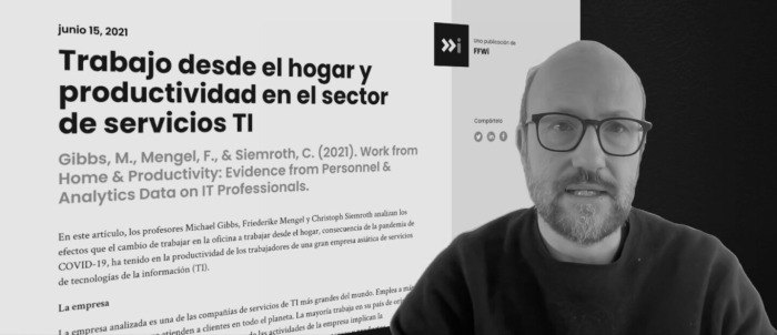 ¿Cómo influyó el teletrabajo forzado por el COVID en la productividad de los trabajadores?